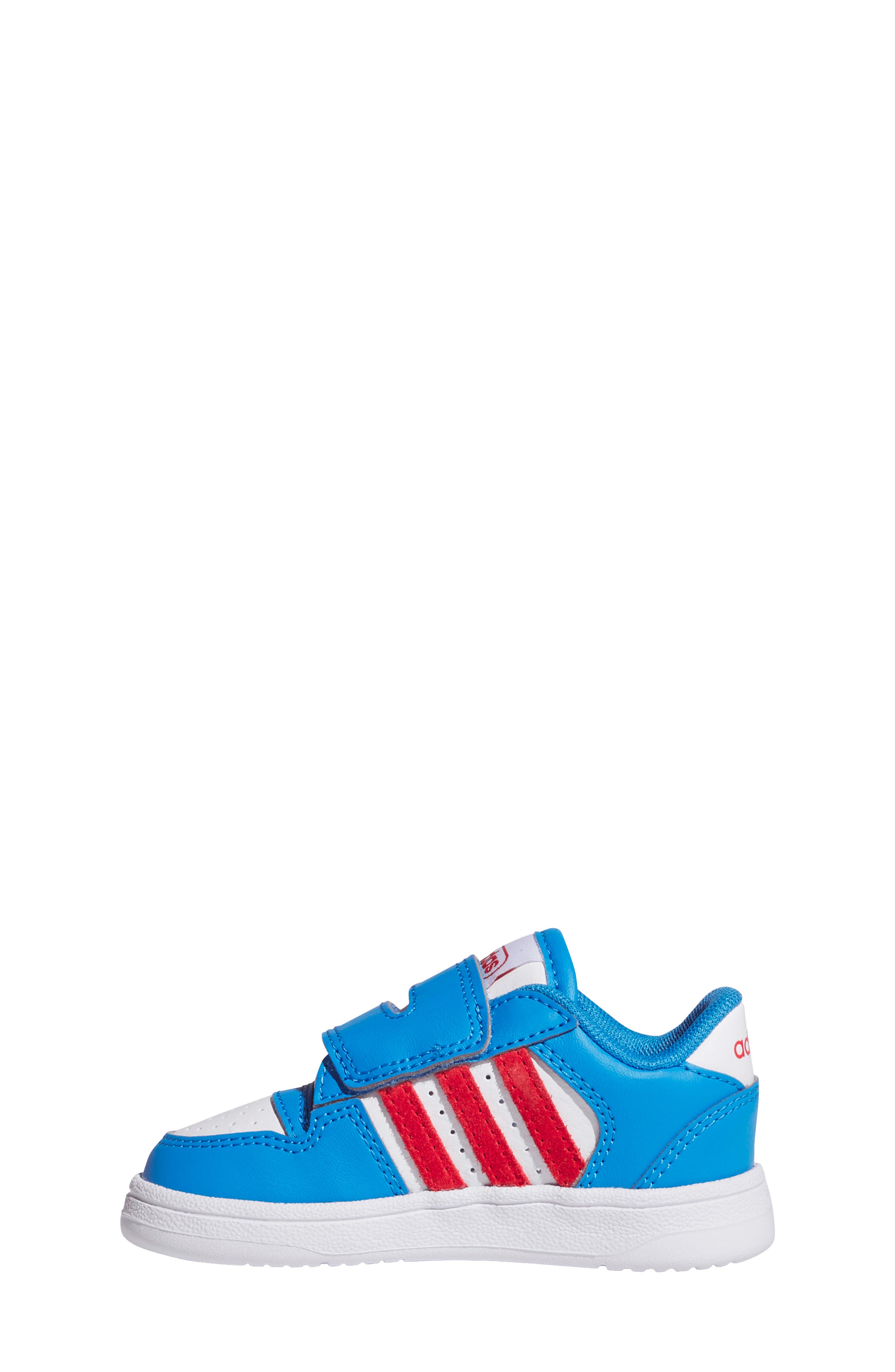 adidas Kids' Turnaround EL CF Sneaker, Alternate, color, Ray Blue/ Ruby/ White