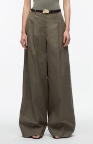 3.1 Phillip Lim Double Pleated Wide Leg Trousers