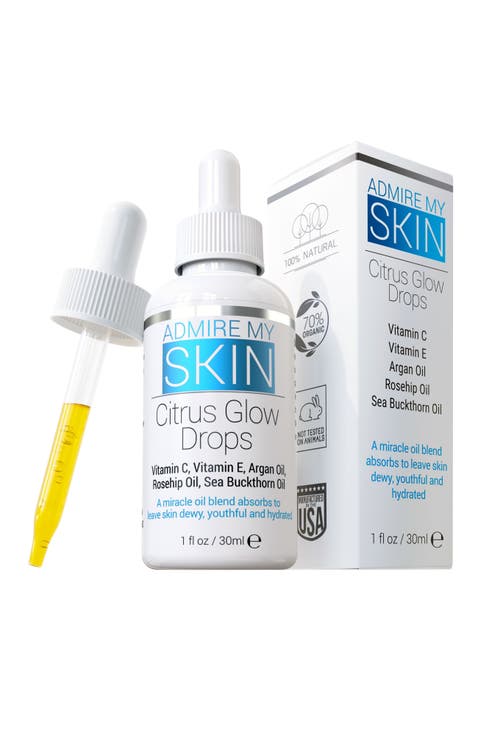 Citrus Glow Drops Vitamin C Facial Oil