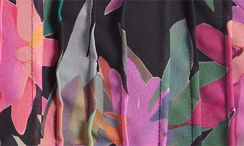 Vince Camuto Print Pleated Tank