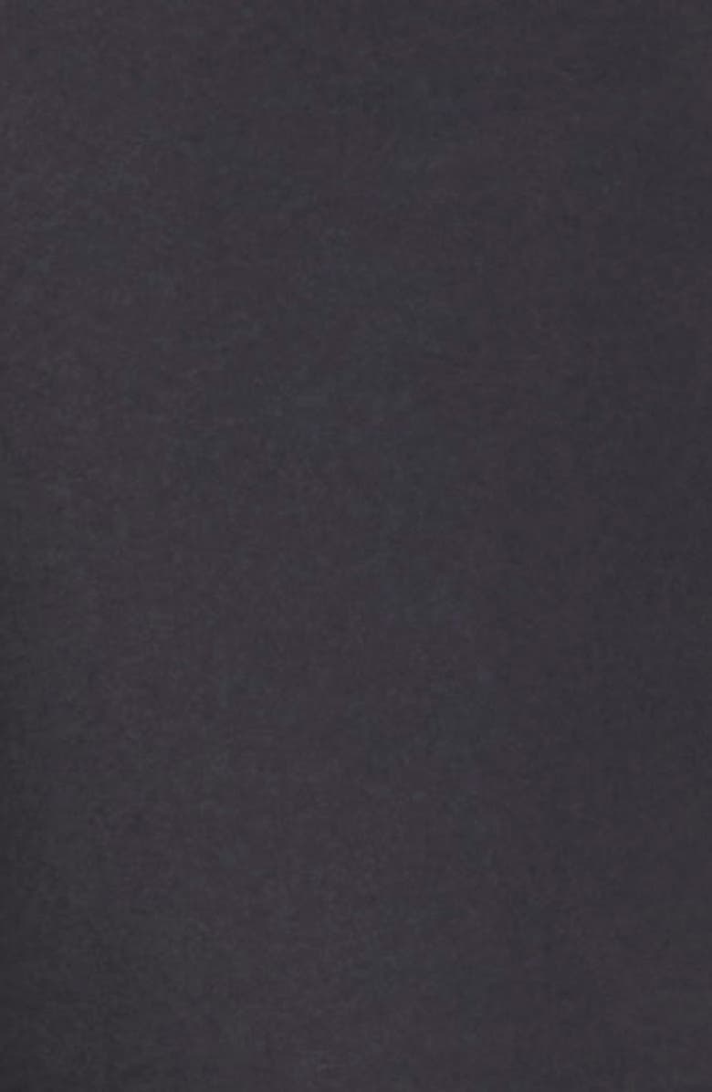 Versace Embroidered Medusa Swim Trunks, Alternate, color, Black