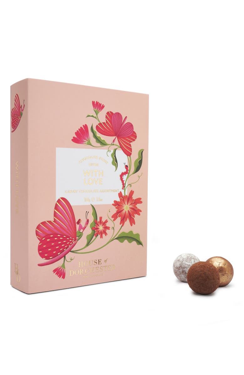 House of Dorchester With Love Luxury Chocolate Assortment, Main, color, Pink