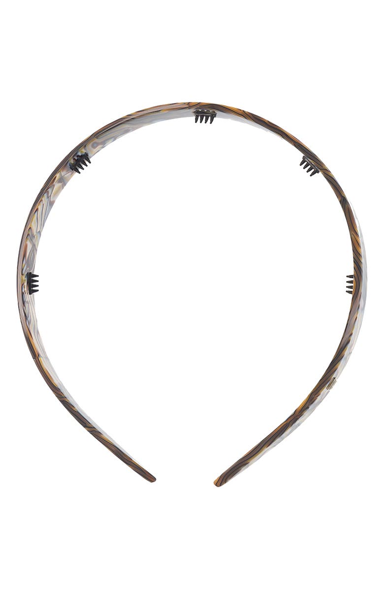 Alexandre de Paris Marble Pattern Headband, Alternate, color, 