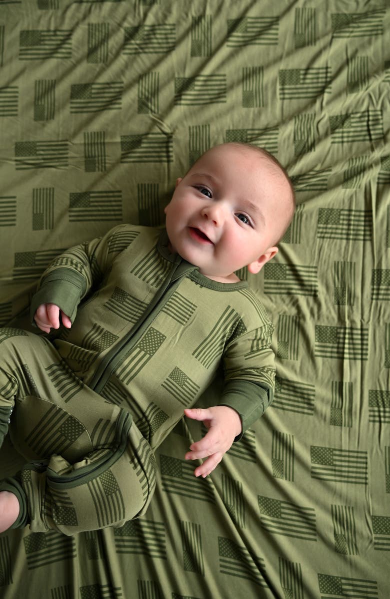 Laree + Co Kolton Toddler Blanket, Alternate, color, Green