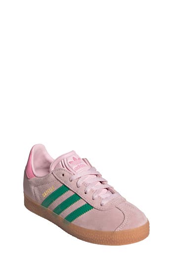 Adidas Originals Gazelle Comfort Closure Elastic Lace Shoes Kids