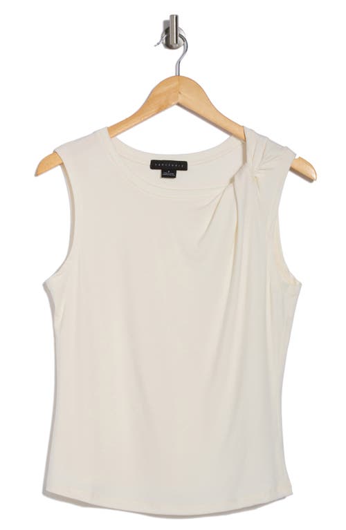 Shop Sanctuary Twist Crewneck Tank In Milk
