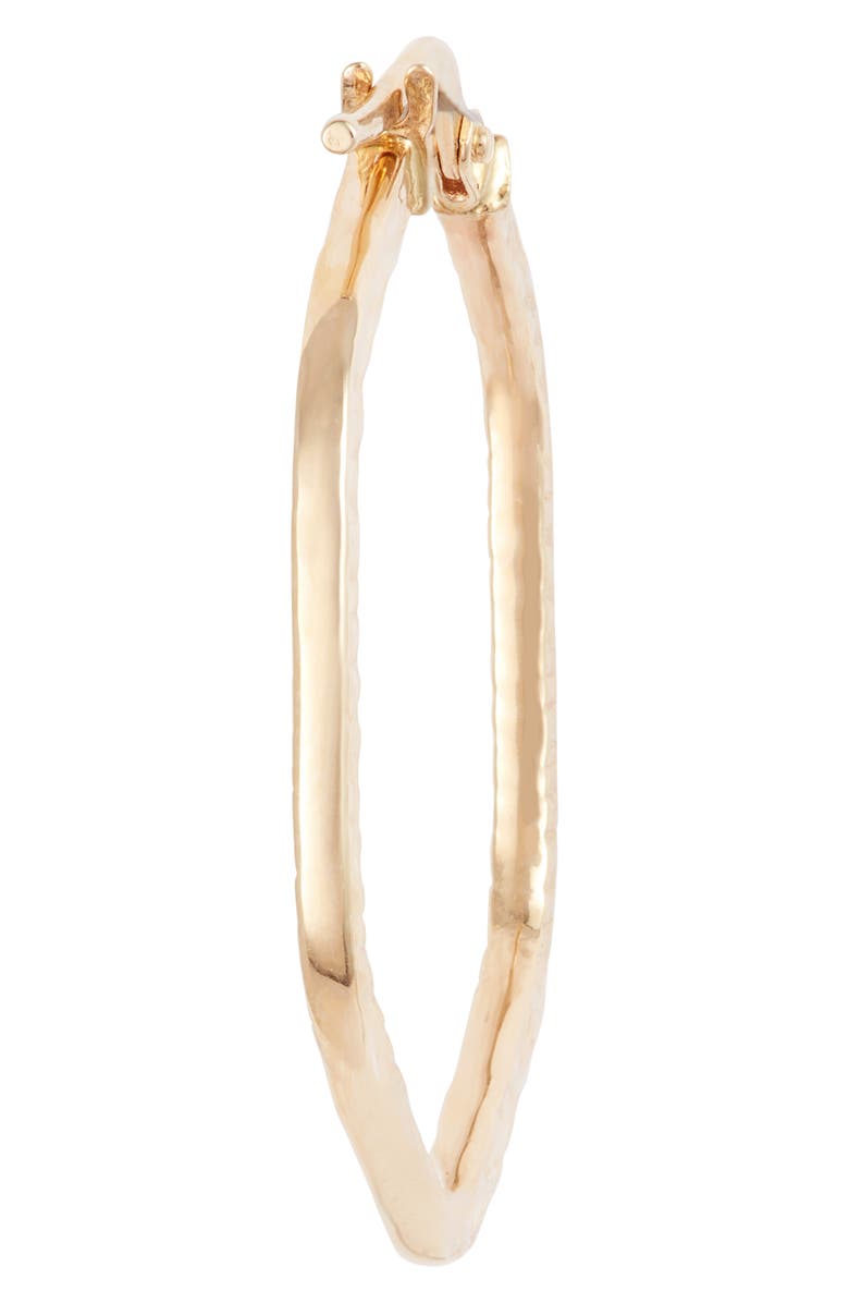 Bony Levy 14K Gold Hexagon Hoop Earrings, Alternate, color, 