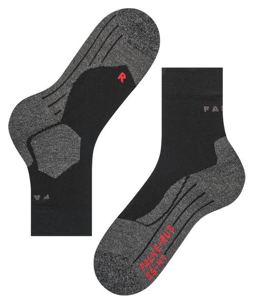 Falke Ru3 Comfort Running Socks In Black
