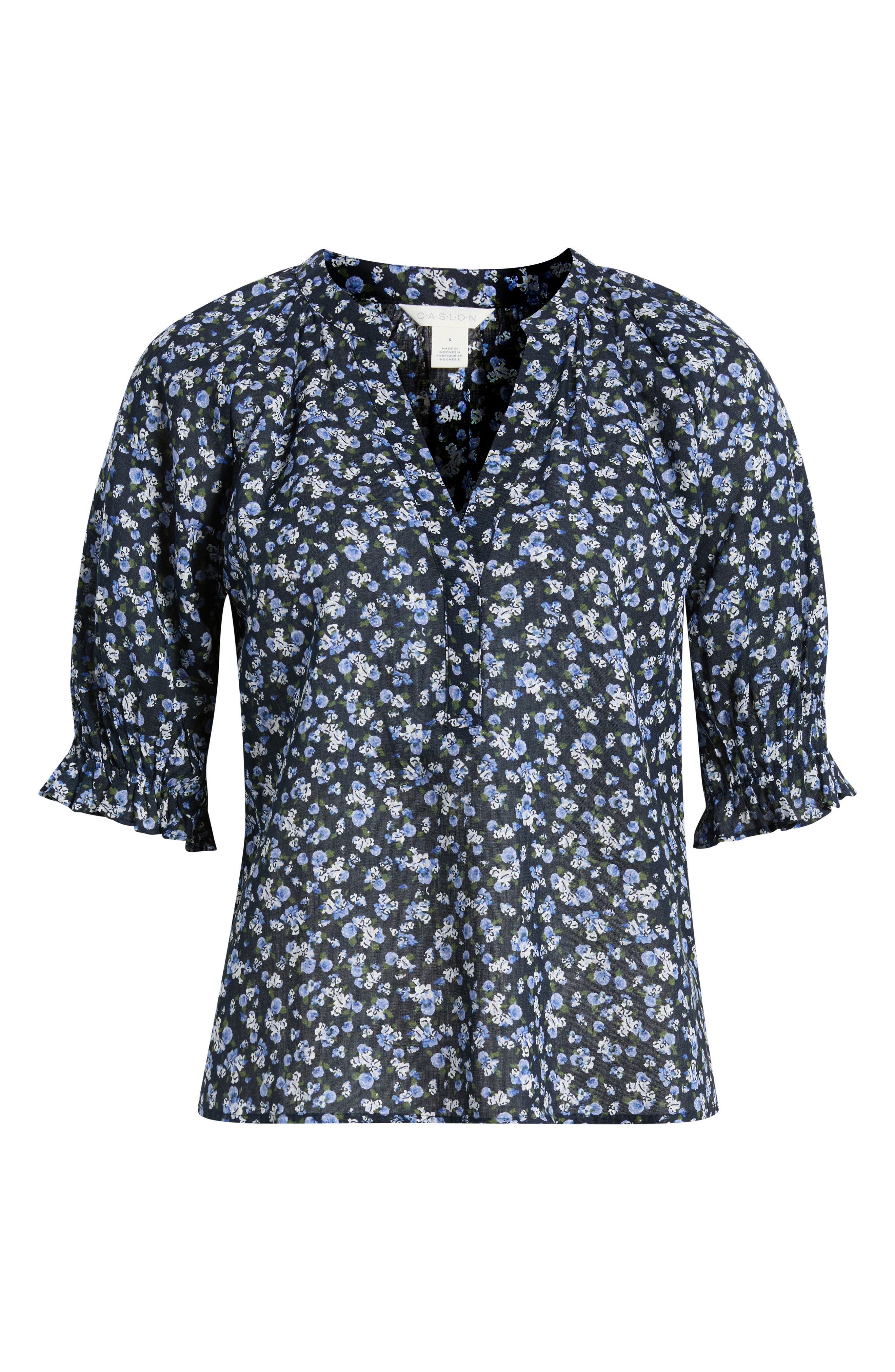 selected NAVY- BLUE GARDEN DITSY