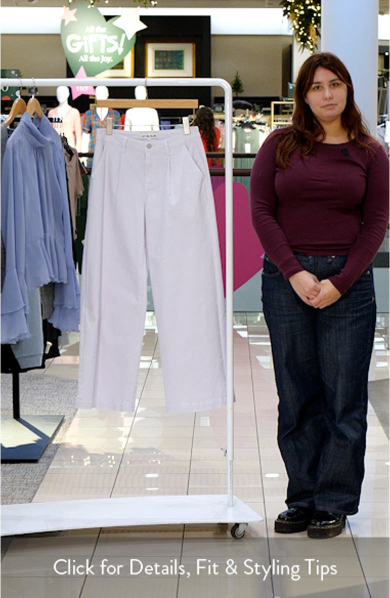 Wide Leg Trouser Jeans, sales video thumbnail