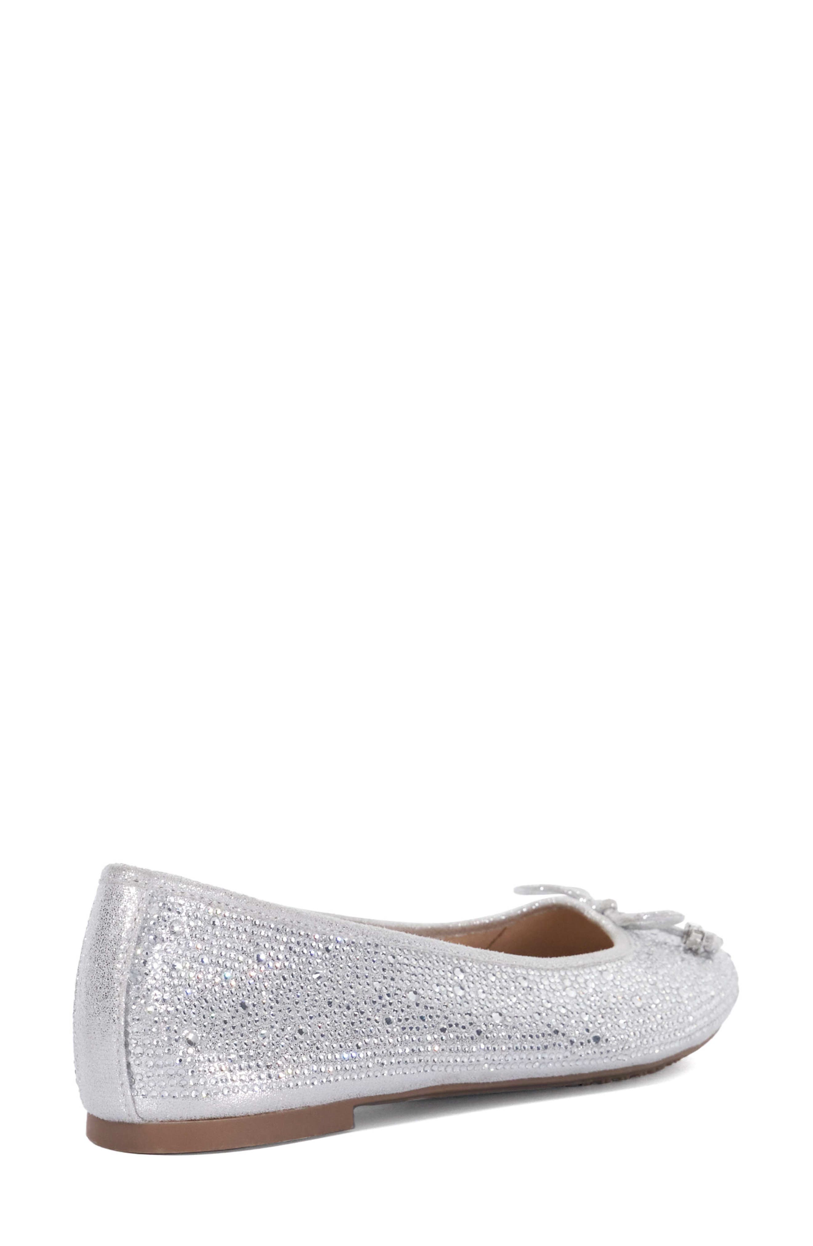 Dune London Hallis Embellished Ballet Flat, Alternate, color, 
