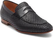 CURATORE Bodeo Woven Leather Penny Loafer