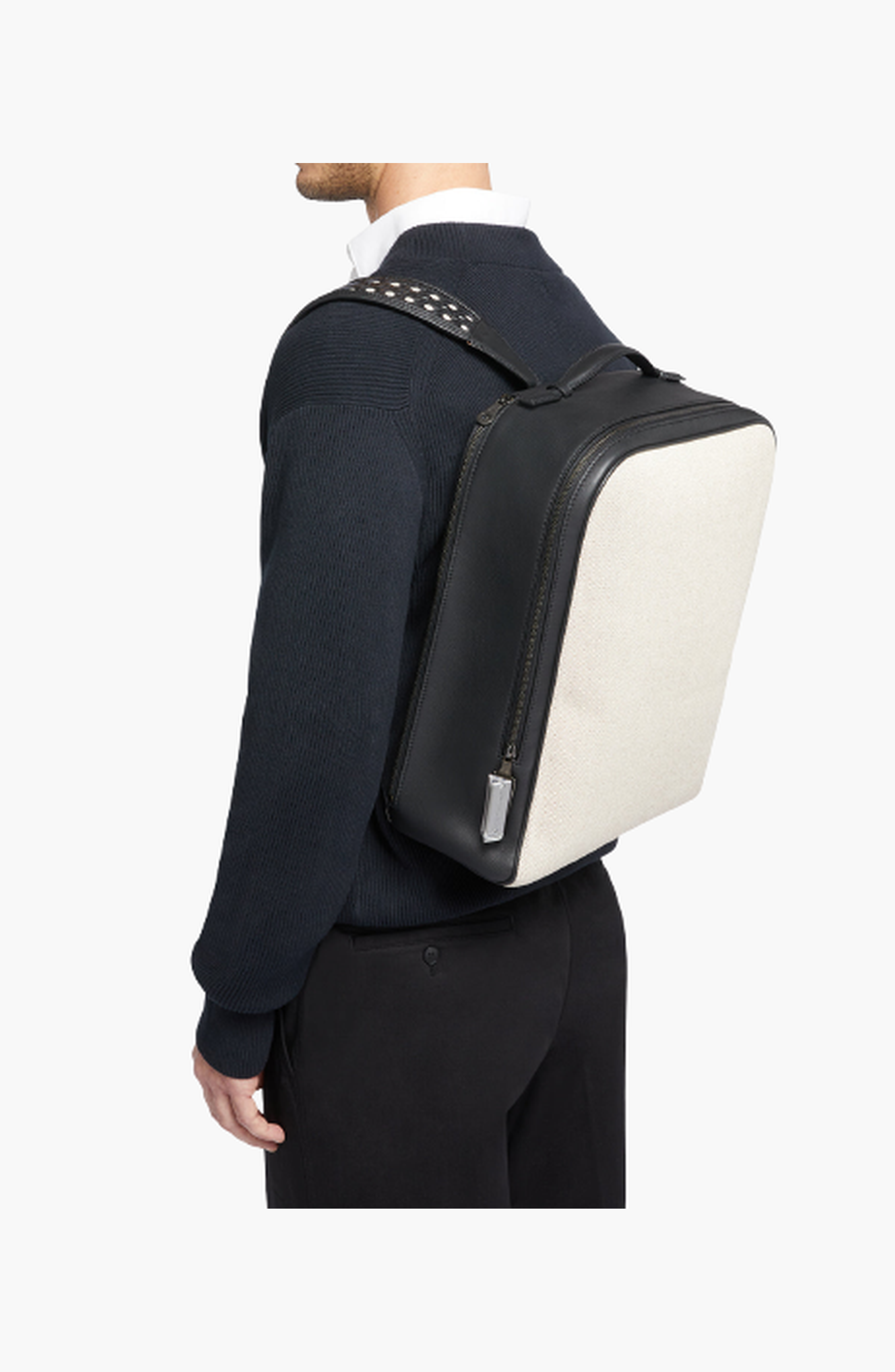 Aviteur Cristallo Maxi Backpack, Alternate, color, Black