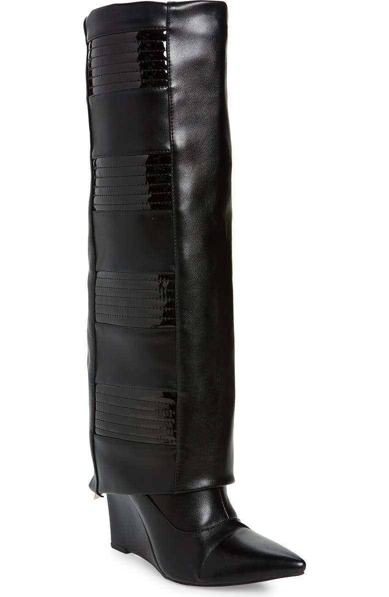 AZALEA WANG Victoria Knee High Boot, Main, color,
