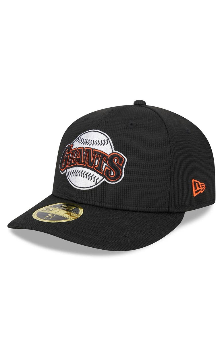 New Era Men's New Era Black San Francisco Giants 2024 Batting Practice Low Profile 59FIFTY Fitted Hat, Alternate, color, Black