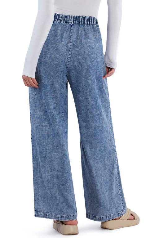 Hint Of Blu Pleated Wide Leg Pants