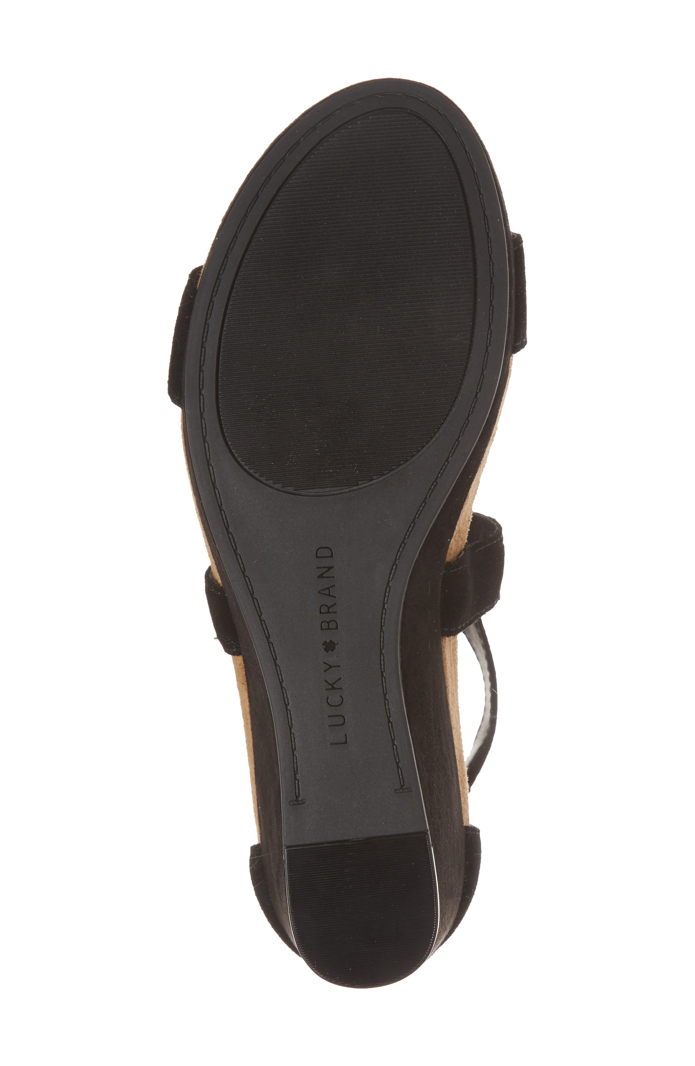 Lucky Brand Kenadee Wedge Sandal, Alternate, color, 