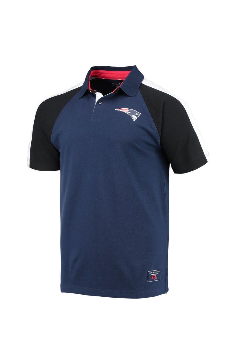 Tommy Hilfiger Men's Tommy Hilfiger Navy/White New England Patriots Holden Raglan Polo, Alternate, color, 