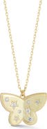 SPHERA MILANO Butterfly Pendant Necklace