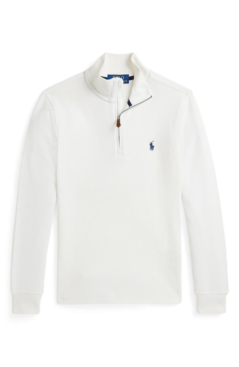 Polo Ralph Lauren Kids' Estate Rib Half Zip Pullover, Main, color, 