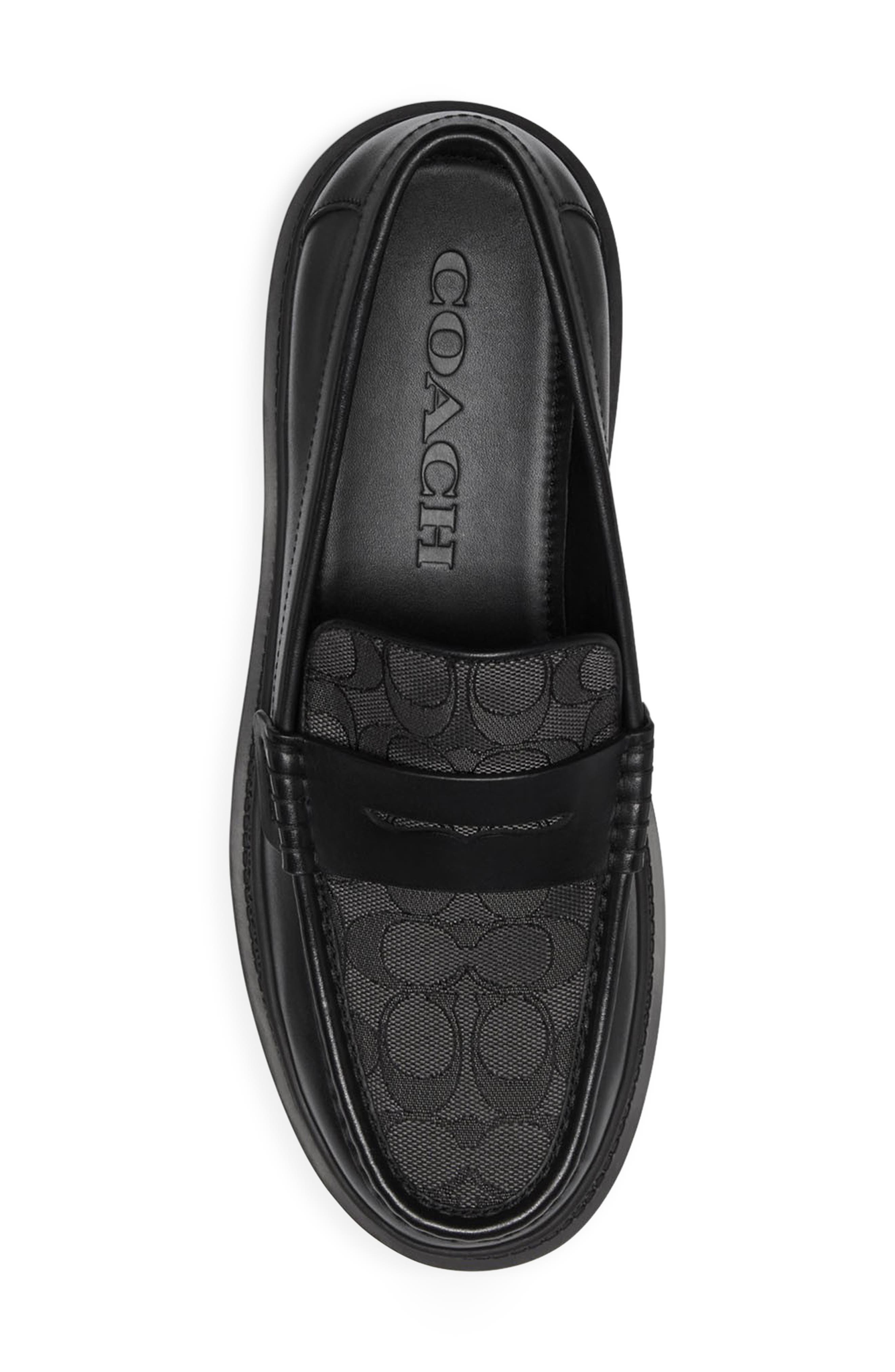 COACH Signature Jacquard Loafer, Alternate, color, 