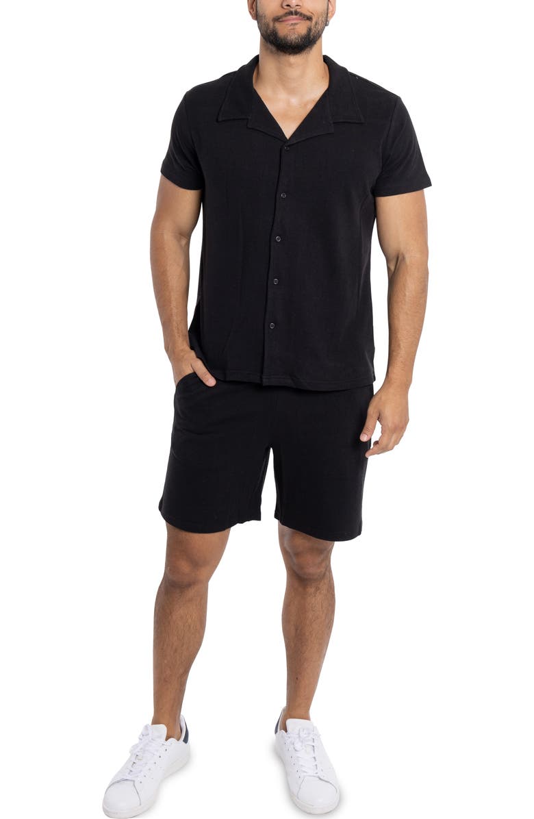 Relaxed Drawstring Shorts