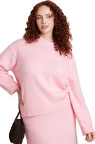 ELOQUII Fuzzy Sweater