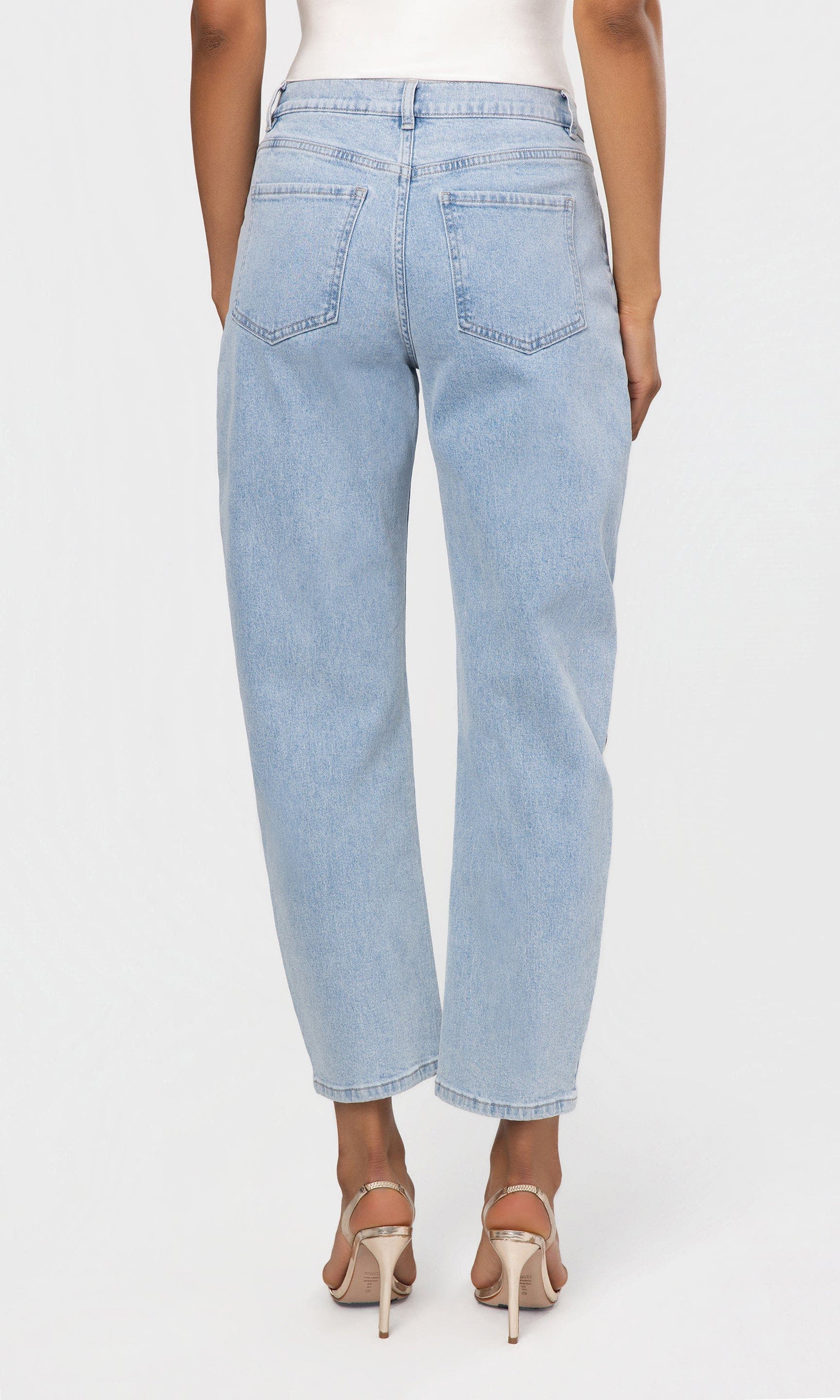 Generation Love Quincey Grommet Barrel Jeans (Women) | Nordstrom