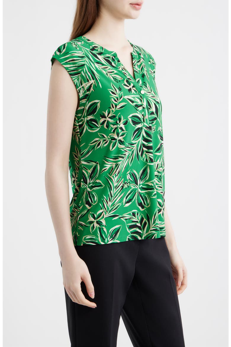 Tropical Print Dolman Sleeve Top, Alternate, color, TROPICAL GREEN MULTI