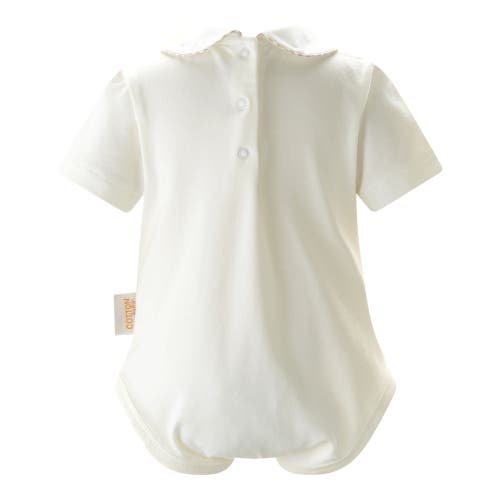 RACHEL RILEY RACHEL RILEY GINGHAM PETER PAN COLLAR BODYSUIT 