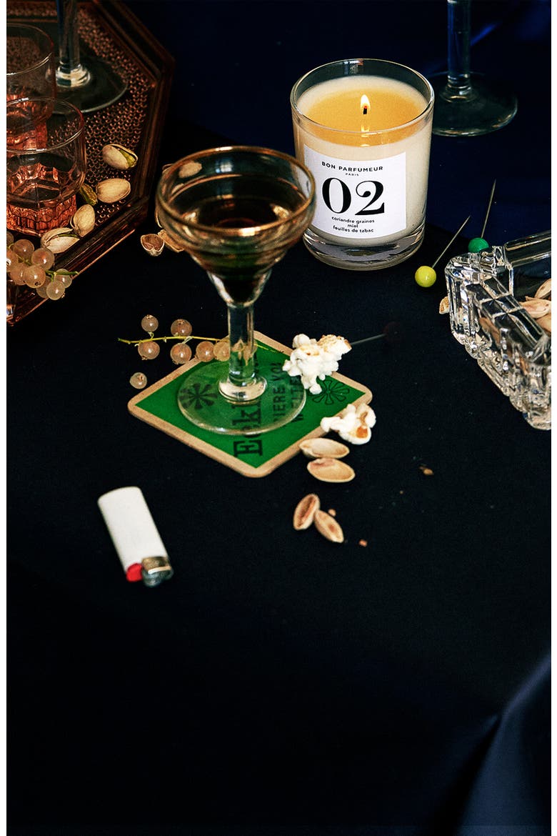 Candle 02 Coriander Seed, Honey & Tobacco Scented Candle, Alternate, color, NO COLOR