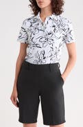 G/FORE Big Floral Silky Tech Performance Polo