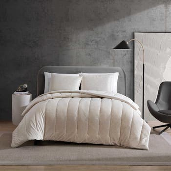 Banks Metallic Velvet Comforter Set