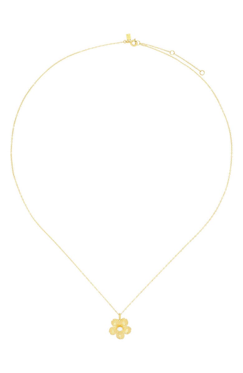 EF Collection Cherry Blossom Pendant Necklace, Alternate, color, 