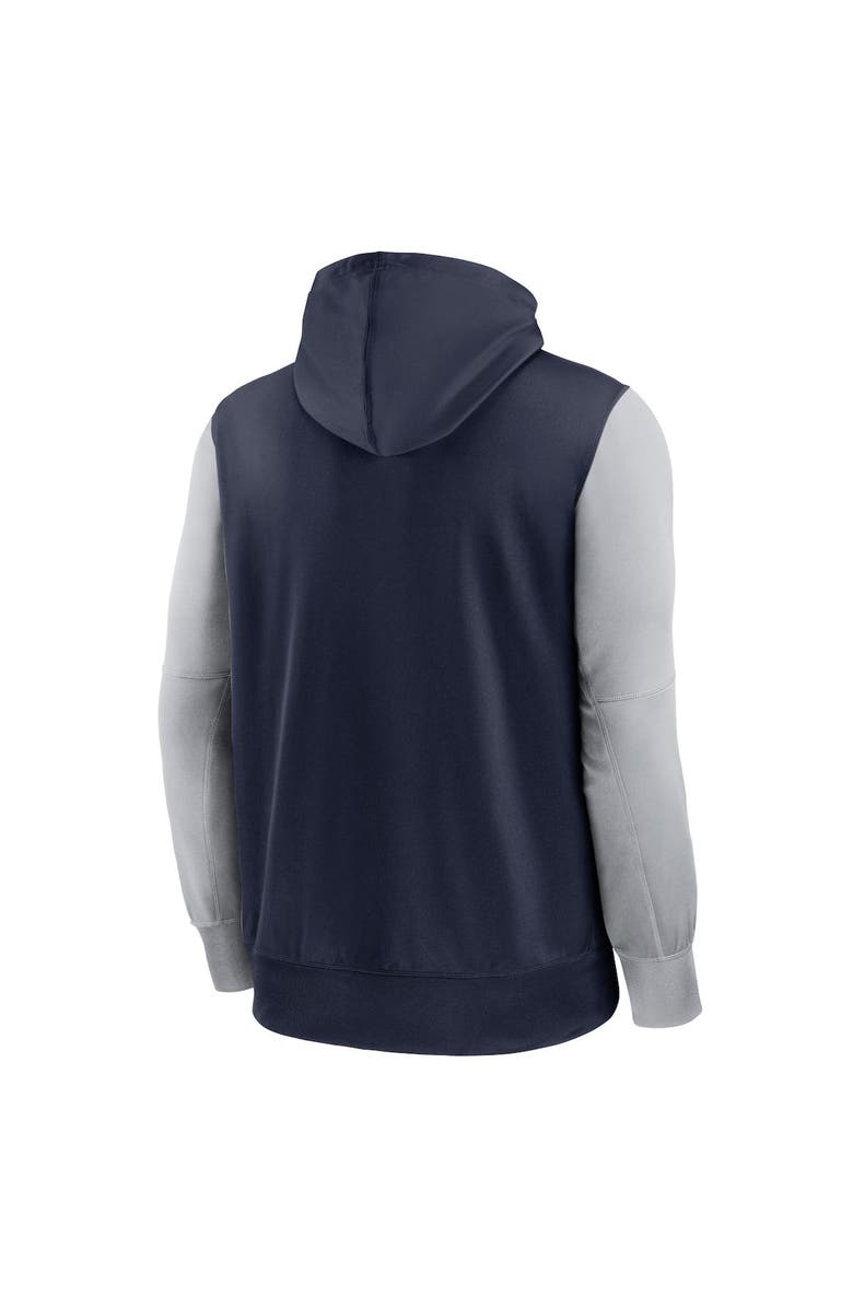 Nike Men's Nike  Navy Dallas Cowboys Performance Full-Zip Hoodie, Alternate, color, 