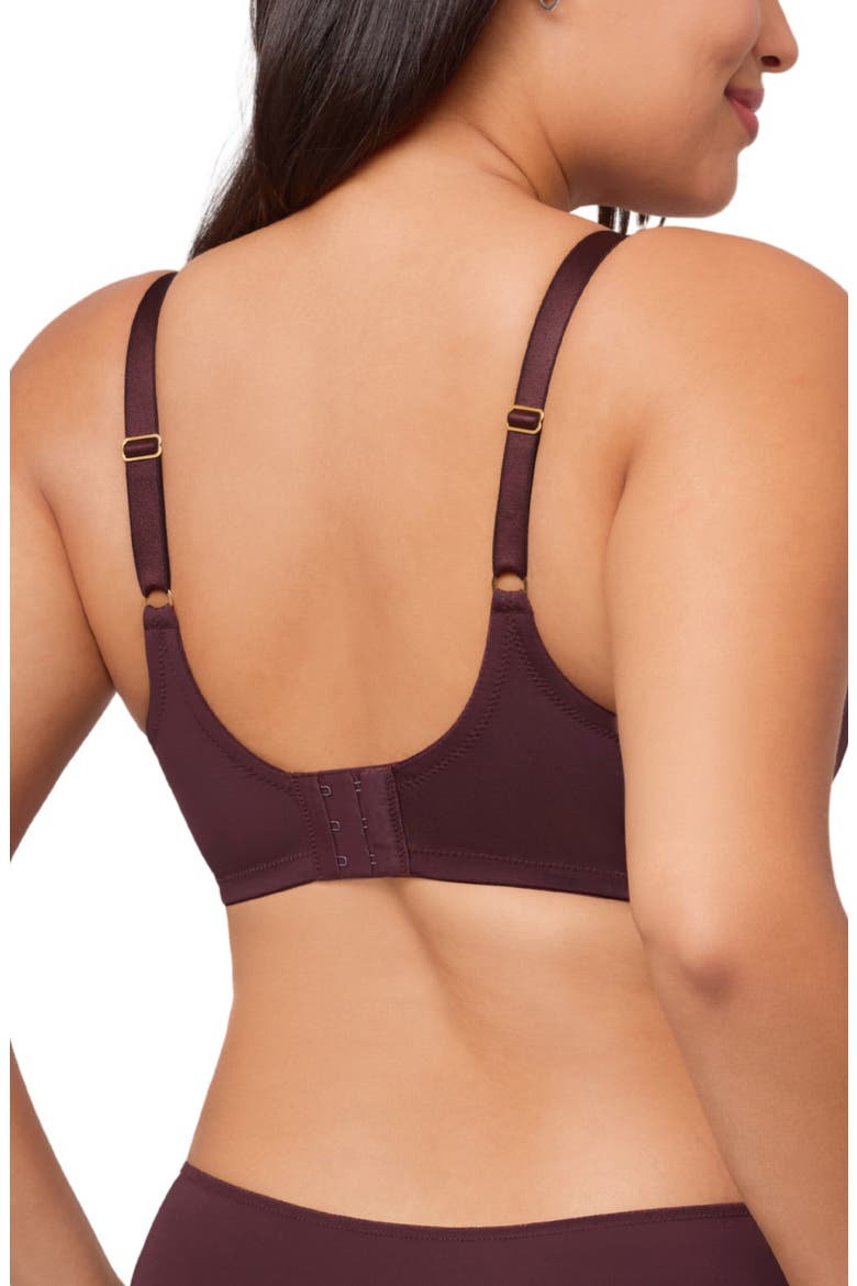 Muse Underwire Full Cup Lace Bra, Alternate, color, FUDGE