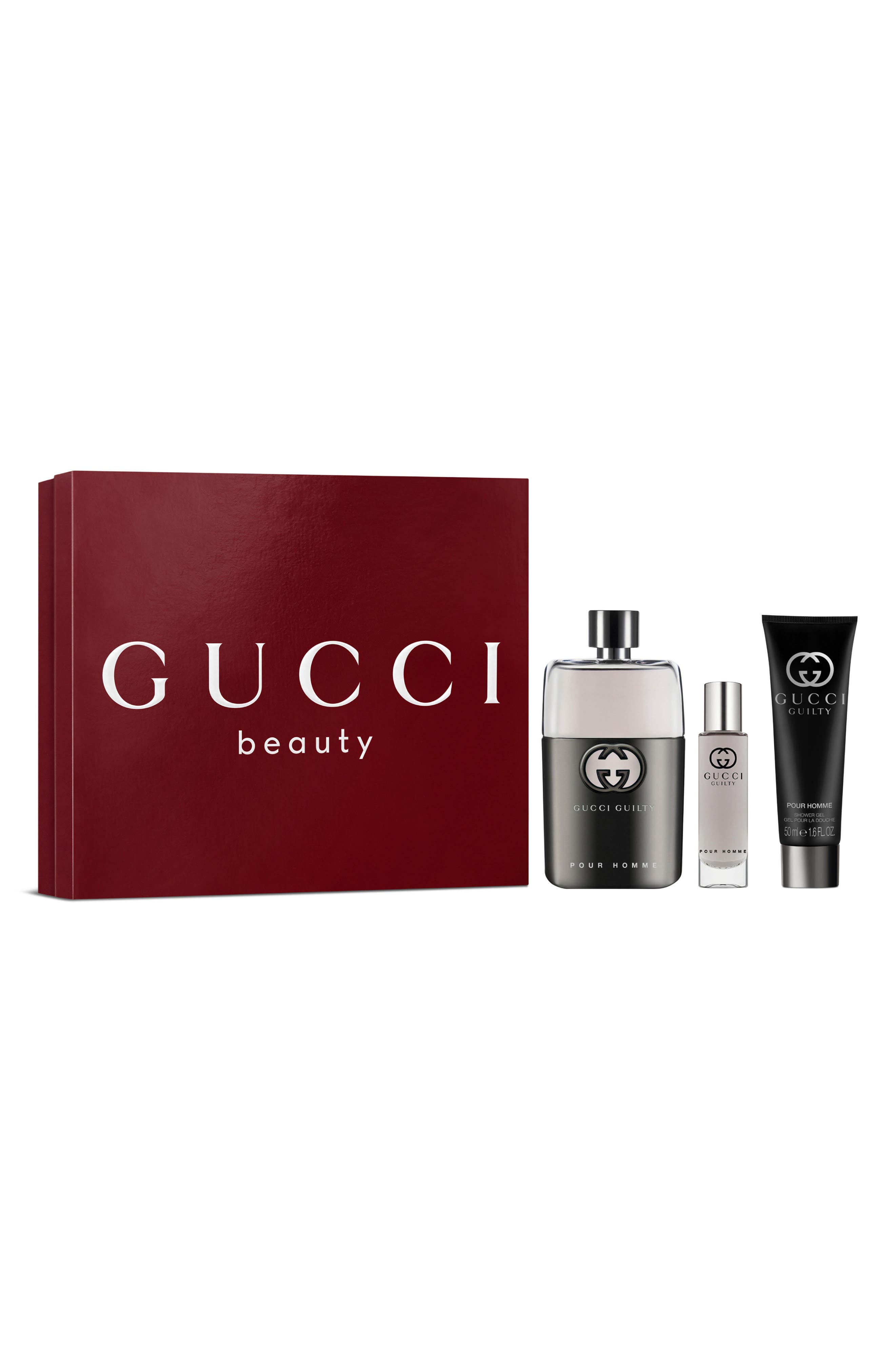 Gucci Guilty pour Homme Eau de Toilette 3-Piece Gift Set $189