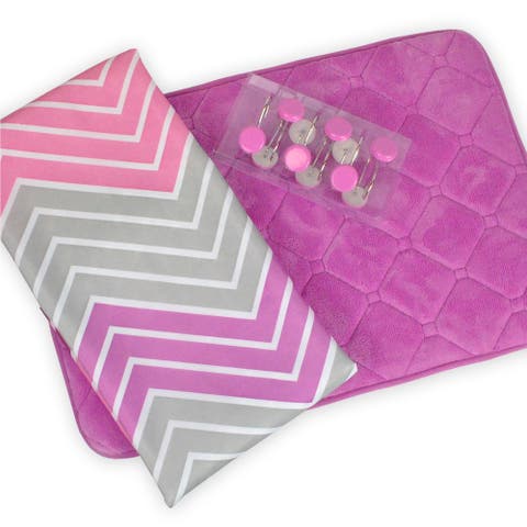Chevron Assorted Bath Set 14 Piece