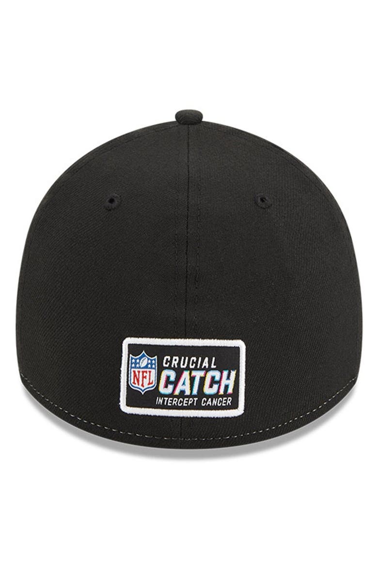 Men's New Era  Pink Las Vegas Raiders 2023 NFL Crucial Catch 39THIRTY Flex Hat, Alternate, color, Pink