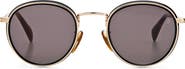 David Beckham Eyewear Eyewear by David Beckham 49mm Round Sunglasses