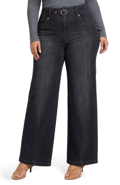 Gracie High Waist Wide Leg Jeans