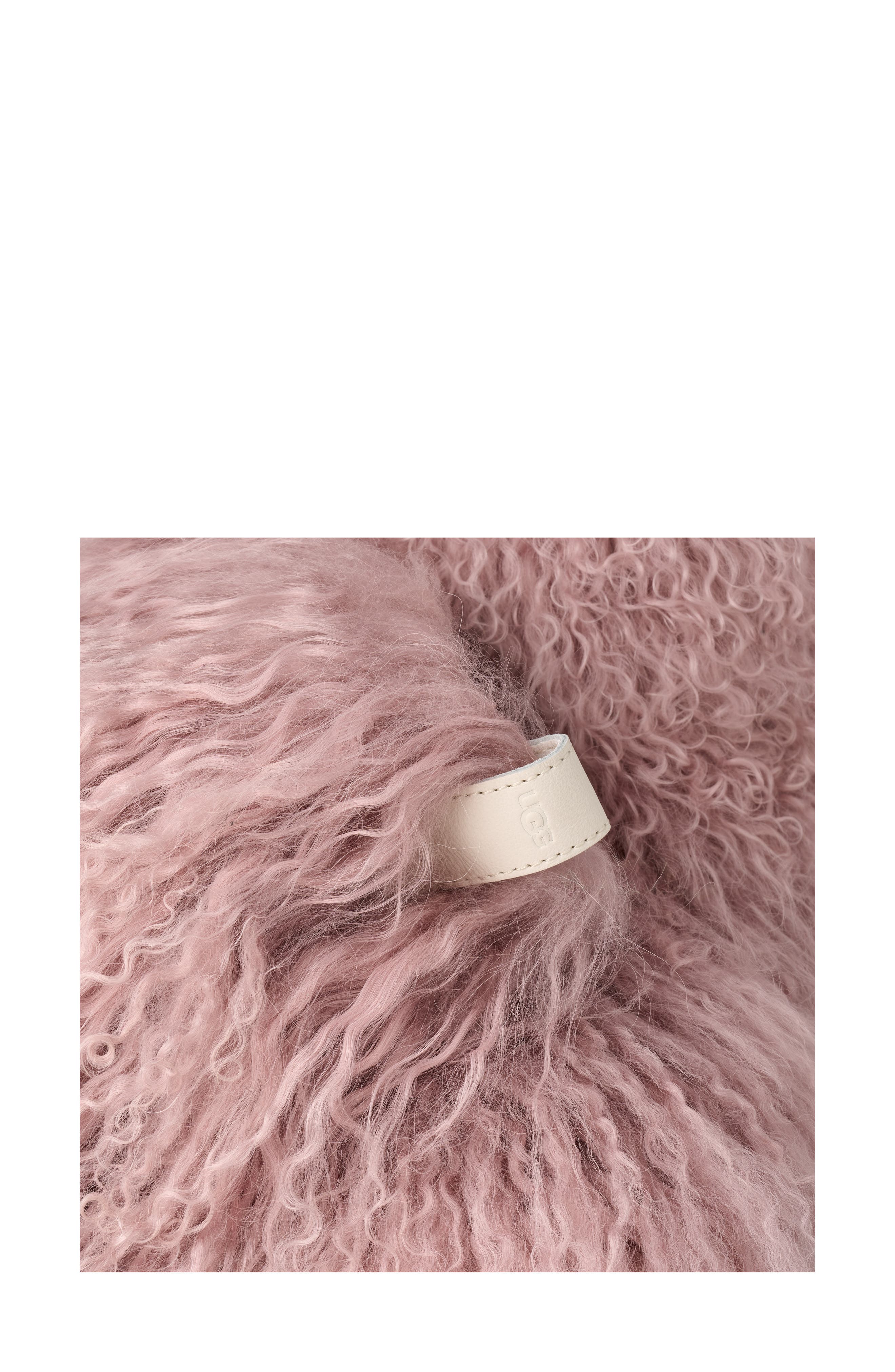 UGG<sup
®</sup
 Classic Short Fluff Momma Genuine Shearling Bootie, Alternate, color, Fawn