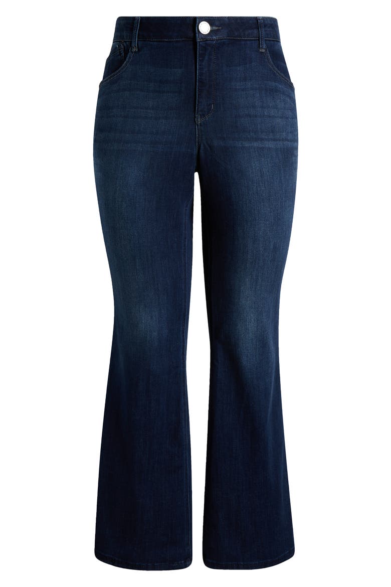 High Waist Out There Flare Jeans, Alternate, color, INDIGO