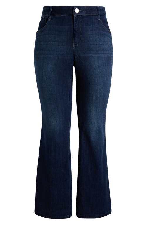 Wit & Wisdom 'ab'solution Out There High Waist Flare Jeans In Indigo
