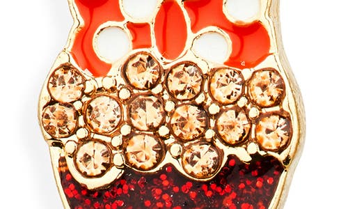 Baublebar X Disney® Set Of 2 Mickey & Minnie Mouse Fall Harvest Stud & Hoop Earrings In Multi