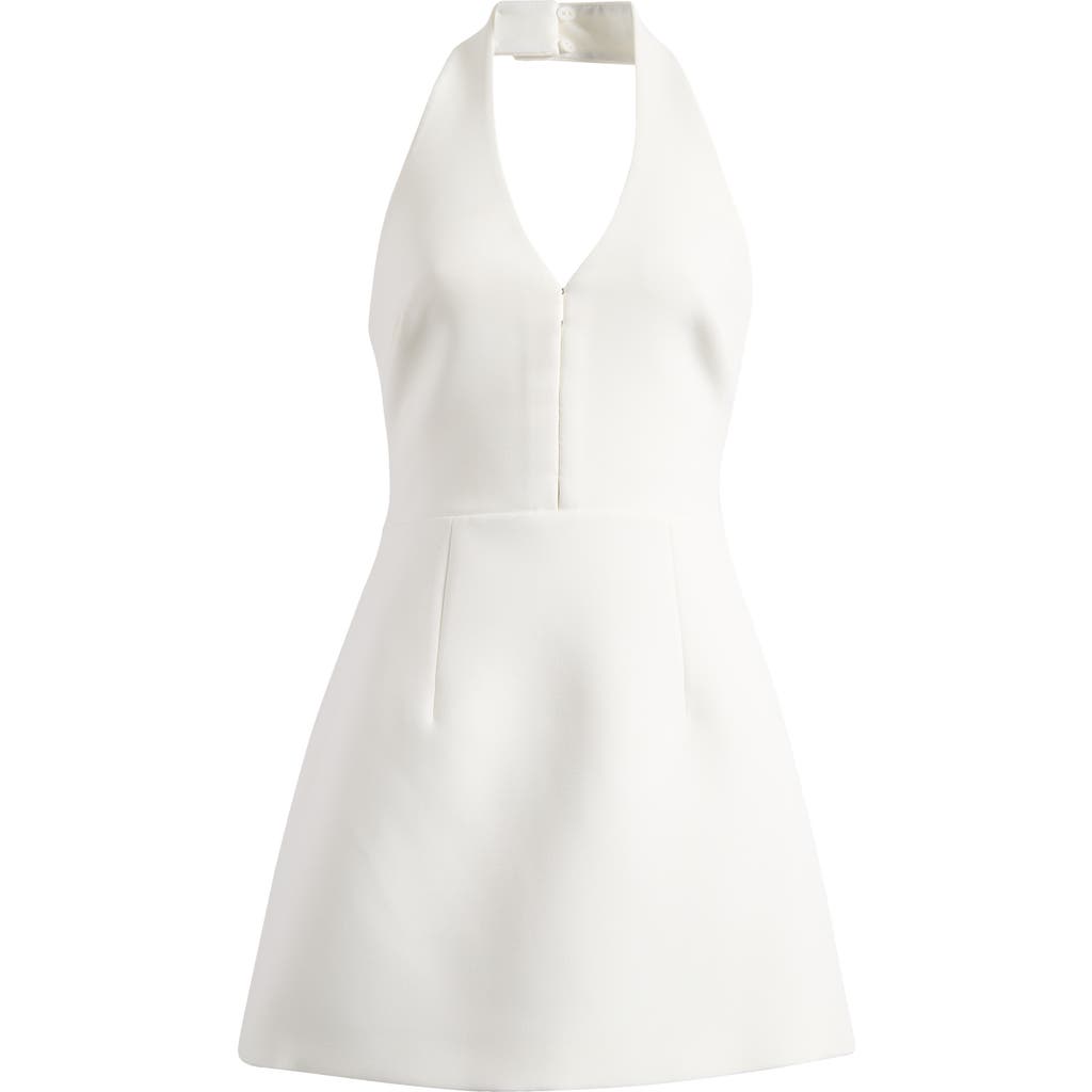 EVER NEW EVER NEW RICKI FIT & FLARE HALTER DRESS