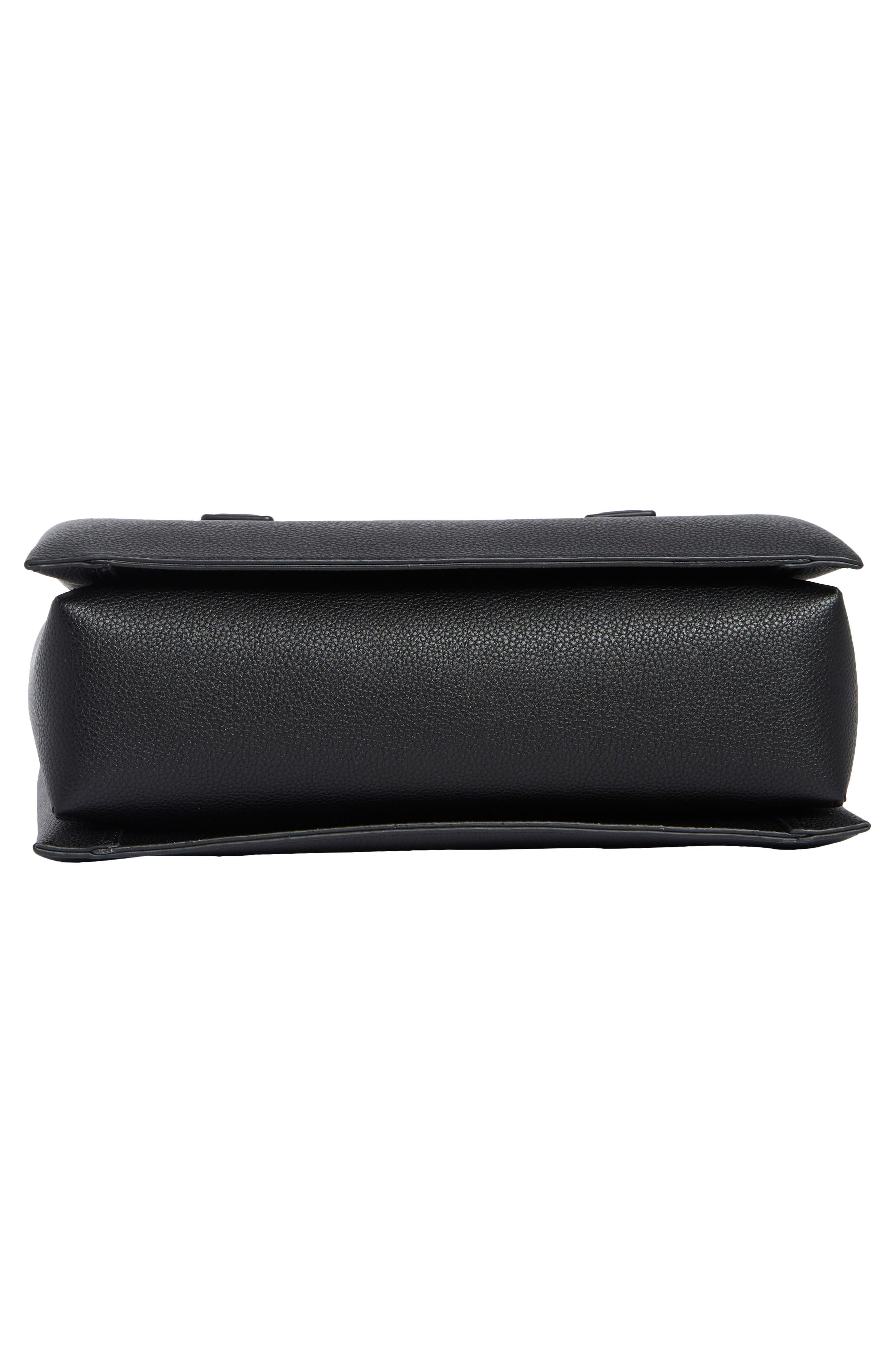 Marla Satchel Bag, Alternate, color, BLACK/ SILV