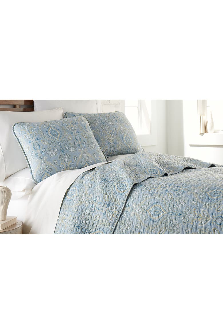 Luxury Collection Premium Ultra-Soft Quilt Cover Set, Alternate, color, BLUE