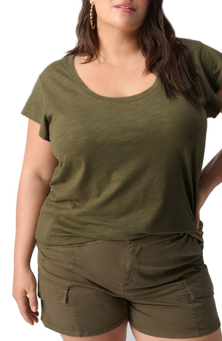 Sanctuary West Side T-Shirt, Alternate, color, Burnt Olive