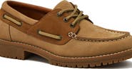 Lands' End Seaport Leather Lace Up Boat Shoes